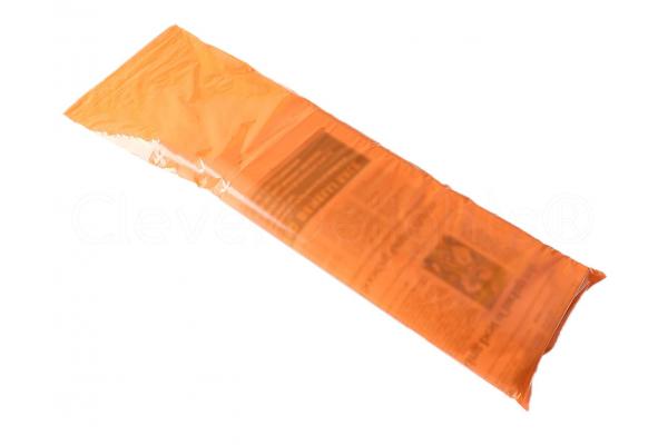 Biodegradable 50 micron Plastic Newspaper Bags With Cardboard Header