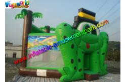 China Frog Commercial Bouncy Castles , Inflatable Bouncer Jumping On Stock With CE supplier