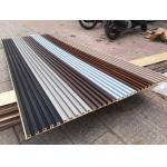 Wooden Grain PVC WPC Wall Panel Fluted Wall Panels WPC 3D Wall Panel for sale