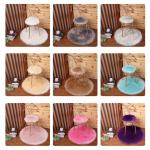Smooth Non Slip Chair Pads , Water Absorption Soft Seat Pad 35 - 80CM for sale