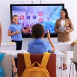 Wholesale Popular Interactive 75 Inch Touch Screen Interact Multi Mouth 4k Interactive Flat Panel for Education for sale