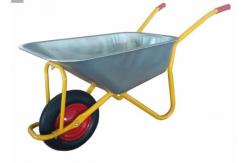 China CE Certification Garden Machine Tools 0.6mm 5 Cuft Steel Wheel Barrow supplier