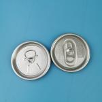 57mm Full Open Aluminum Easy Open Can Lids moistureproof For Dry Food