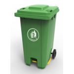 Good Quality 240L foot pedal plastic garbage trash bin plastic recycle rubbish bin