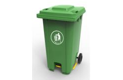 China Good Quality 240L foot pedal plastic garbage trash bin plastic recycle rubbish bin supplier