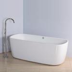 5 Years Free Standing Bathtub With Rectangular Shape CUPC Certifications for sale