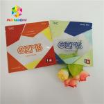 Recyclable Herbal Incense Packaging Plastic Bags 3 Side Sealed Custom With Zipper