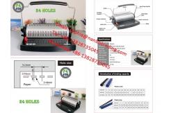 China 500 Sheets A4 Paper Comb Binding Machine For Document supplier