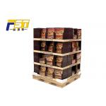 Heavy Duty Pallet Display Case Various Shapes Optional Glossy / Matte Lamination