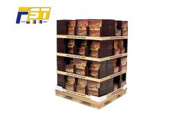 China Heavy Duty Pallet Display Case Various Shapes Optional Glossy / Matte Lamination supplier