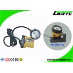 25000lux LED Mining Light High Beam 10.4Ah Capacity With Cable Flashing Light