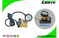 China 25000lux LED Mining Light High Beam 10.4Ah Capacity With Cable Flashing Light supplier