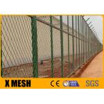 150 X 150mm Hole Size 3660mm Height Security Metal Fencing Welded for sale
