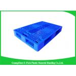 Durable Nestable Plastic Euro Pallets Anti - Slip For Transport Industrial