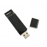 Recycled Black USB Stick Memory 32G-1TB Customizable Body with Rubber Oil Finish for sale
