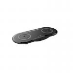 5W 7.5W 10W OVP OCP Dual Wireless Charging Pad Portable 2 In 1 for sale