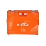 Plastic ABS First Aid Box Wall Bracket Large Orange 40x30x15cm for sale