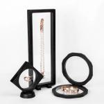 Rectangular Transparent Display Custom Paper Packaging Box for Jewelry Set Gift