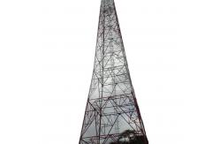 China 4 Legged Site Project Telecommunication Steel Tower With Bracket supplier