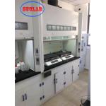 Fireproof FRP Material Lab Fume Cupboards For Wall Mounted Safety Features