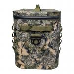 Waterproof 20l Cooler Backpack , Camouflage Soft Sided Coolers For Camping Hiking
