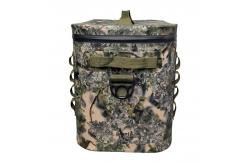 China Waterproof 20l Cooler Backpack , Camouflage Soft Sided Coolers For Camping Hiking supplier