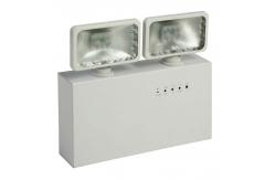 China Professional Interior / Exterior Twin Head LED Emergency Lights With Glass Diffuser supplier