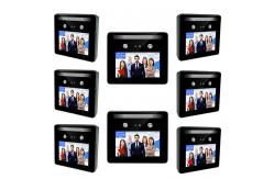 China Face Recognition Biometric Time Attendance System Long Range Dynamic supplier