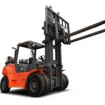 FG70 15500 LBS 7 Tons Capacity LPG Forklift With Cushion Tires for sale