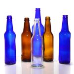 Carbonated Bulk Glass Beer Bottles 330ml 12 Oz Transparent Clear