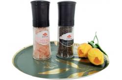 China Adjustable And Refillable Glass Grinders Sustainable And Durable For Your Seasonings supplier
