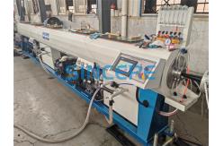 China ABB Frequency Control 20-110mm Plastic Pipe Extruder Streamline Production Process supplier
