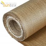 Vermiculite Coated Fiberglass Fabric For Fire Blanket Welding Curtains for sale