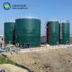 Bolted Steel Agricultural Water Storage Tanks 500KN /mm for sale