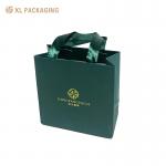 Luxury Boutique Jewellery Gift Bag Custom Printed Ribbon Paper Souvenir Shopping Bag for sale
