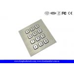 Illuminated Backlit Metal Keypad 3x4 Matrix for Low-lit / Dark Envirement