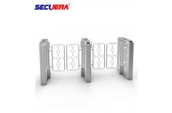 China Professional Face Recognition Security System Flap Turnstile Barrier Gate made in China supplier