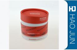 China Cardboard Cylinder Containers / Red Paper Cylinder Box Packaging For Candy supplier