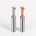 Precision HRC55 Solid Carbide T-Slot Cutter for Metalworking Applications 4 Flute 50-150mm Tool Length for sale