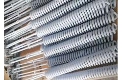 China Spiral Single Phase Over The Side PTFE Immersion Heater 220 / 380 / 415V supplier