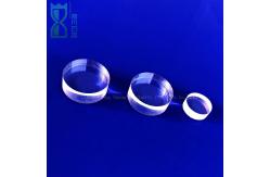 China Transparent Frosted Stone Step Fused Silica Sheet For Optical supplier