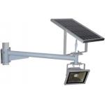Outside Solar Powered Street Lamp , Solar Parking Lot Lights ABS Lamp Body for sale