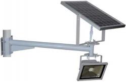 China Outside Solar Powered Street Lamp , Solar Parking Lot Lights ABS Lamp Body supplier