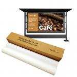 180mic Advertising Frant-print PET Backlit Film Roll for Eco-solvent Printing