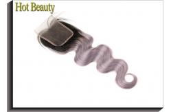 China Lace Top Real Hair Clip In Extensions Body Wave Silk Lace Closure supplier