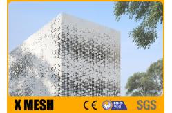 China Aluminium Triangle Hole Perforated Metal Mesh 2400mm 69% Open supplier