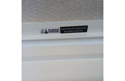 China Lifting Victorian Sash UPVC Double Hung Window With Grill supplier