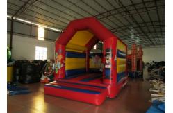 China Clown circus themed inflatable bouncer elephant inflatable bouncer jumping square inflatable clown bouncer supplier