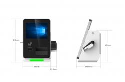 China 15 Inch Hotel Check In Kiosk Self Checkout Kiosk With Credit Card Payment supplier