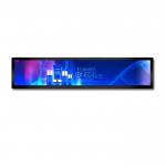 597x200MM LCD Advertising Display Ultra Stretched Bar Lcd Display for sale